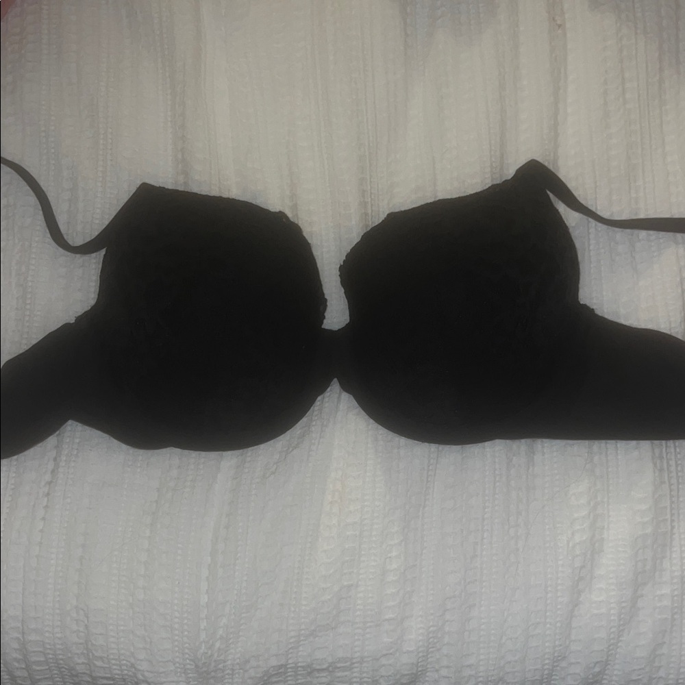 SKIMS Black Lace Bra